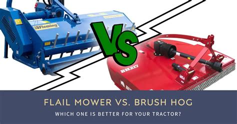 skid steer flail mower vs brush cutter|brush hog vs bush.